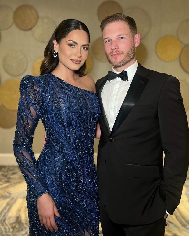 Ryan Proctor y Andrea Meza se comprometieron en el año 2023 (Foto: @yoryanantonio / Instagram)