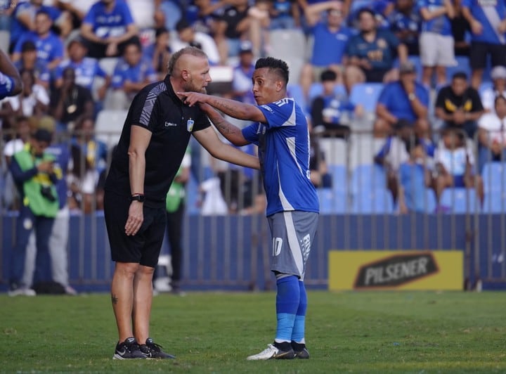 Christian Cueva debutó con Emelec. (Foto: Difusión)