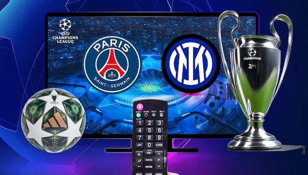 These are the times and TV channels to watch the PSG vs. Inter match this Saturday, May 31, for the 2025 Champions League final. (Photo: Canva.com / Noé Yactayo)